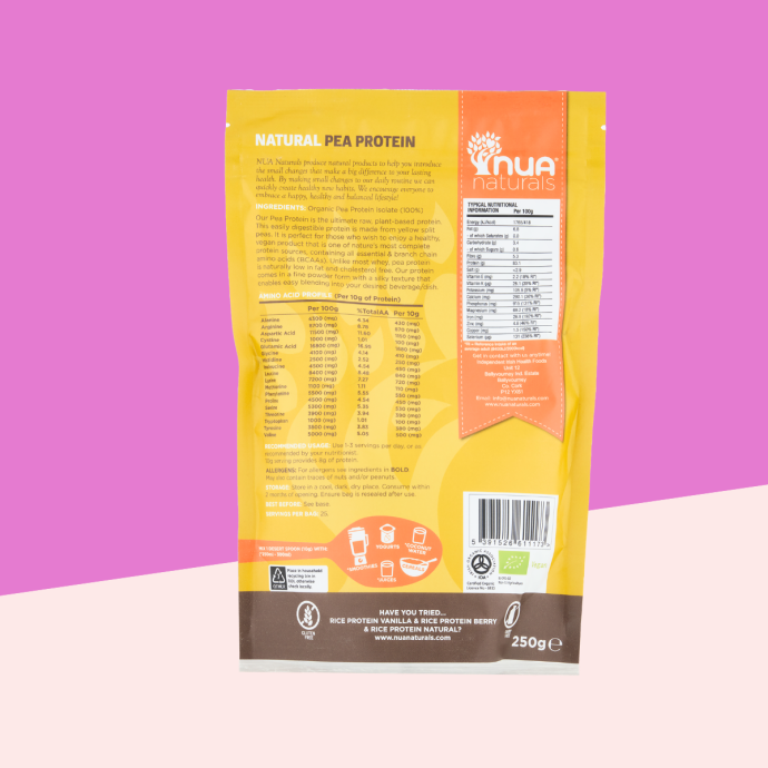 Organic Pea Protein Powder - 2